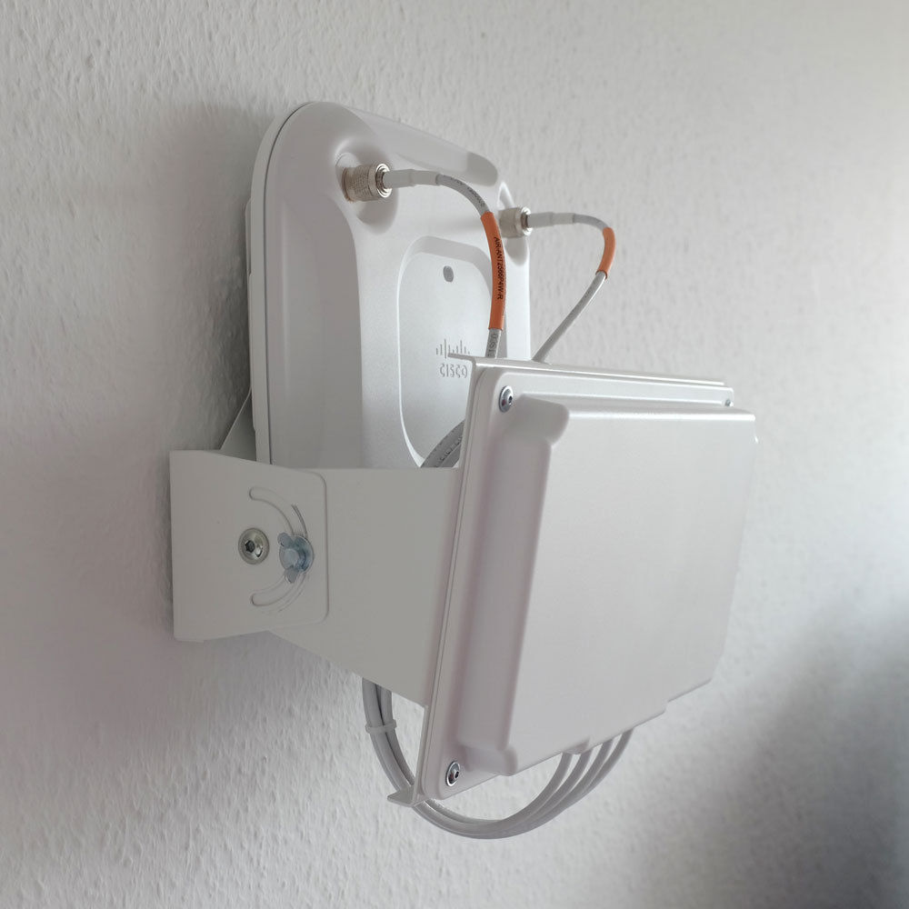 Kombinierte Halterung für Cisco Access Points und Patchantenne
